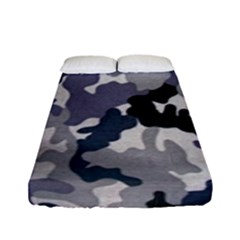 Army Camo Pattern Fitted Sheet (full/ Double Size) by Sapixe