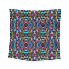 Colorful-23 1 Square Tapestry (small) by ArtworkByPatrick