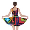 Urban Graffiti Movie Theme Productor Colorful Abstract arrows Skater Dress View2