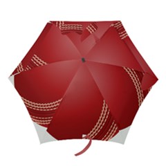 Cricket Ball Mini Folding Umbrellas by Sapixe