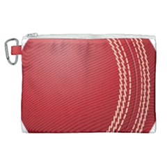 Cricket Ball Canvas Cosmetic Bag (xl) by Sapixe