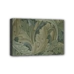 Vintage Background Green Leaves Mini Canvas 6  x 4 