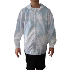 Light Nature Sky Sunny Clouds Hooded Wind Breaker (kids) by Sapixe