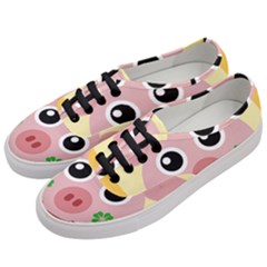 Luck Lucky Pig Pig Lucky Charm Women s Classic Low Top Sneakers by Sapixe