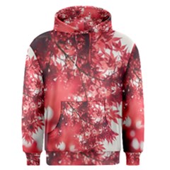 Maple Leaves Red Autumn Fall Men s Pullover Hoodie