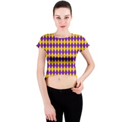Real Jester Crew Neck Crop Top by jumpercat