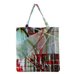 Hidden Strings Of Urity 10 Grocery Tote Bag by bestdesignintheworld