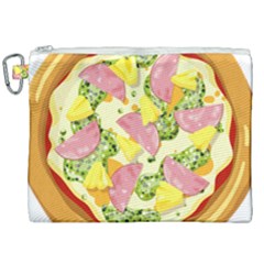 Pizza Clip Art Canvas Cosmetic Bag (xxl) by Sapixe