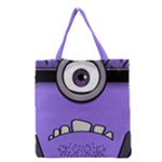 Evil Purple Grocery Tote Bag