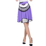 Evil Purple A-Line Skirt