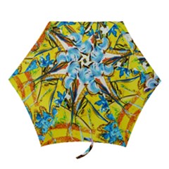 Dscf1422 - Country Flowers In The Yard Mini Folding Umbrellas by bestdesignintheworld