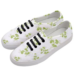Photographic Floral Decorative Pattern Women s Classic Low Top Sneakers by dflcprints