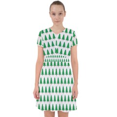 Christmas Background Christmas Tree Adorable In Chiffon Dress by Sapixe