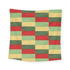 Fabric Coarse Texture Rough Red Square Tapestry (small)