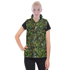 Star Abstract Advent Christmas Women s Button Up Vest
