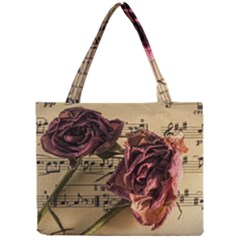 Sheet Music Manuscript Old Time Mini Tote Bag by Sapixe