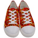 Gerbera Flowers Nature Plant Women s Low Top Canvas Sneakers View1