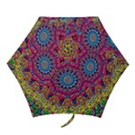Background Fractals Surreal Design Mini Folding Umbrellas