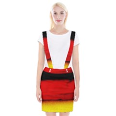 Colors And Fabrics 7 Braces Suspender Skirt