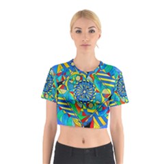 Ascended Reunion - Cotton Crop Top by tealswan