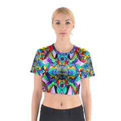 Receive - Cotton Crop Top by tealswan