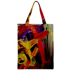 Fish And Bread1/2 Zipper Classic Tote Bag by bestdesignintheworld