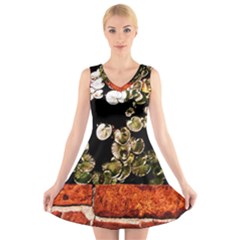 Highland Park 4 V-neck Sleeveless Dress by bestdesignintheworld