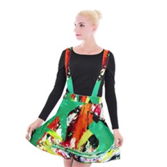 Tulips First Sprouts 7 Suspender Skater Skirt by bestdesignintheworld