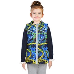 Moment Of The Haos 7 Kid s Hooded Puffer Vest by bestdesignintheworld