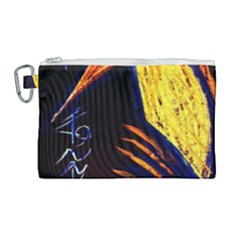 Cryptography Of The Planet 2 Canvas Cosmetic Bag (large) by bestdesignintheworld
