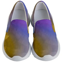 Abstract Smooth Background Kid s Lightweight Slip Ons by Modern2018