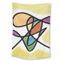Abstract Art Colorful Large Tapestry View1