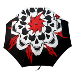 Pirate Skull Folding Umbrellas by StarvingArtisan