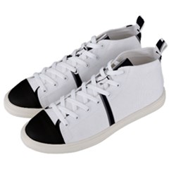 Music Note Men s Mid-top Canvas Sneakers by StarvingArtisan