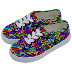 Artwork By Patrick-colorful-40 Kids  Classic Low Top Sneakers by ArtworkByPatrick