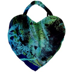 Blue Options 6 Giant Heart Shaped Tote by bestdesignintheworld