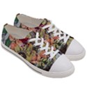 Sunflowers And Lamp Women s Low Top Canvas Sneakers View3