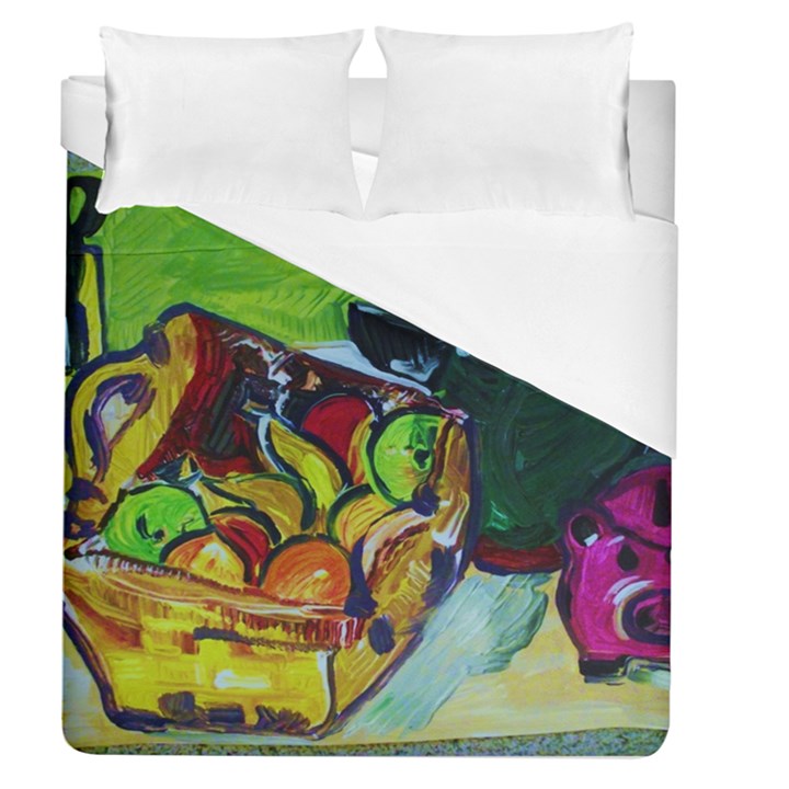 Still Life With A Pigy Bank Duvet Cover (Queen Size)