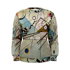 Composition 8 - Vasily Kandinsky Women s Sweatshirt by Valentinaart