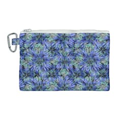 Modern Nature Print Pattern 7200 Canvas Cosmetic Bag (large) by dflcprints
