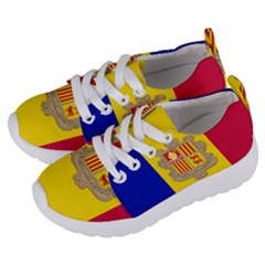 National Flag Of Andorra  Kids  Lightweight Sports Shoes by abbeyz71