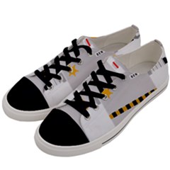 Robot Technology Robotic Animation Men s Low Top Canvas Sneakers by Simbadda