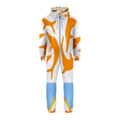 Coat Of Arms Of Anguilla Hooded Jumpsuit (kids) by abbeyz71
