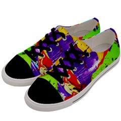Untitled Island 2 Men s Low Top Canvas Sneakers by bestdesignintheworld