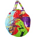 Untitled Island 5 Giant Round Zipper Tote View1