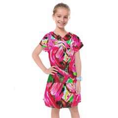 Flamingo   Child Of Dawn 5 Kids  Drop Waist Dress by bestdesignintheworld