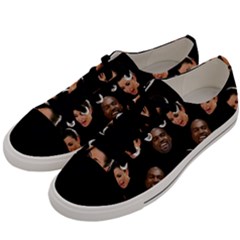 Crying Kim Kardashian Men s Low Top Canvas Sneakers by Valentinaart
