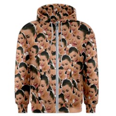 Crying Kim Kardashian Men s Zipper Hoodie by Valentinaart