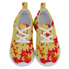 Leaves Autumn Maple Drop Listopad Running Shoes by Sapixe