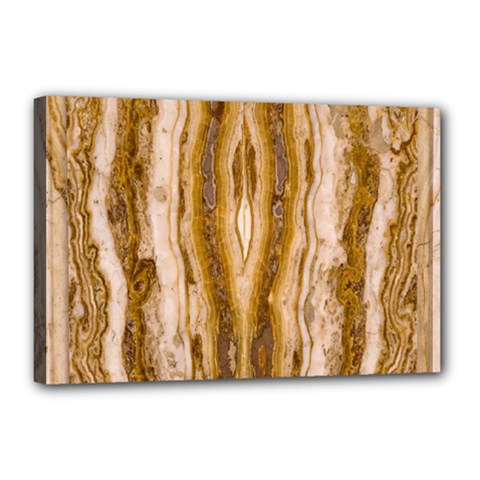 Marble Wall Surface Pattern Canvas 18  X 12 